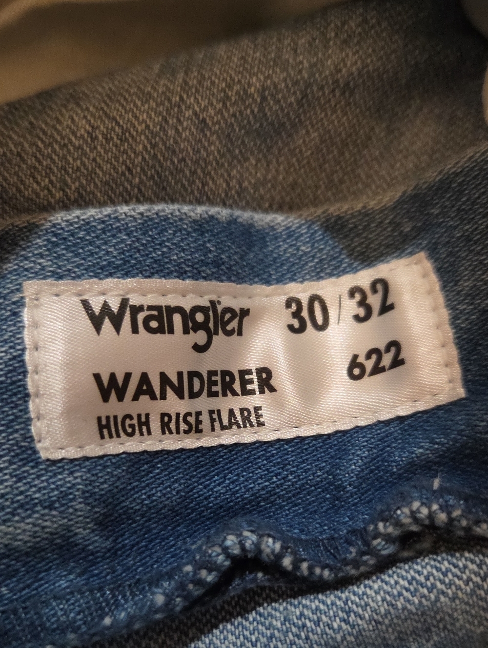 ❤ NWT! WRANGLER WANDERER HIGH RISE FLARE JEANS, 10 (30) - Picture 7 of 9